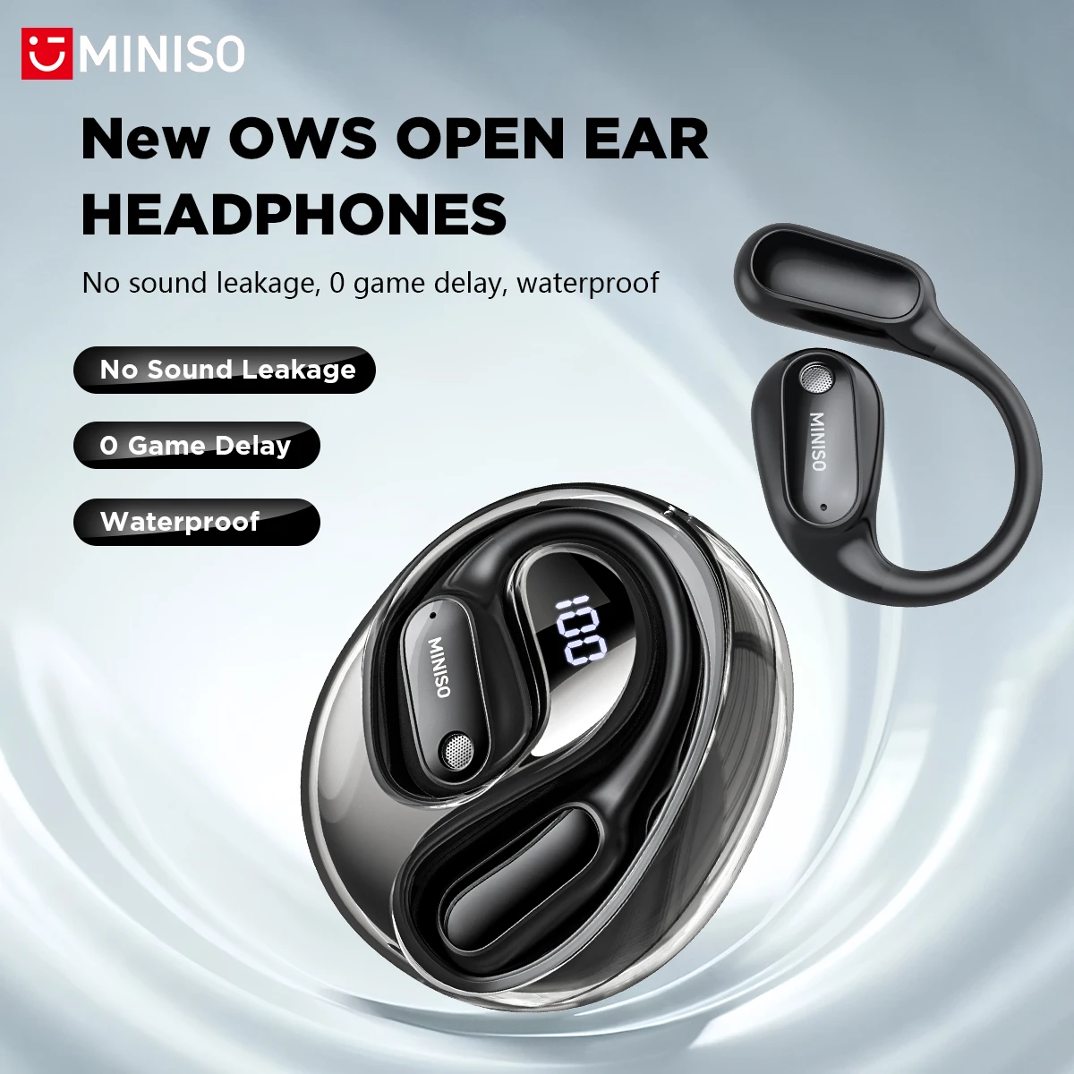 Headphones - MINISO MS190 – bezprzewodowe słuchawki z