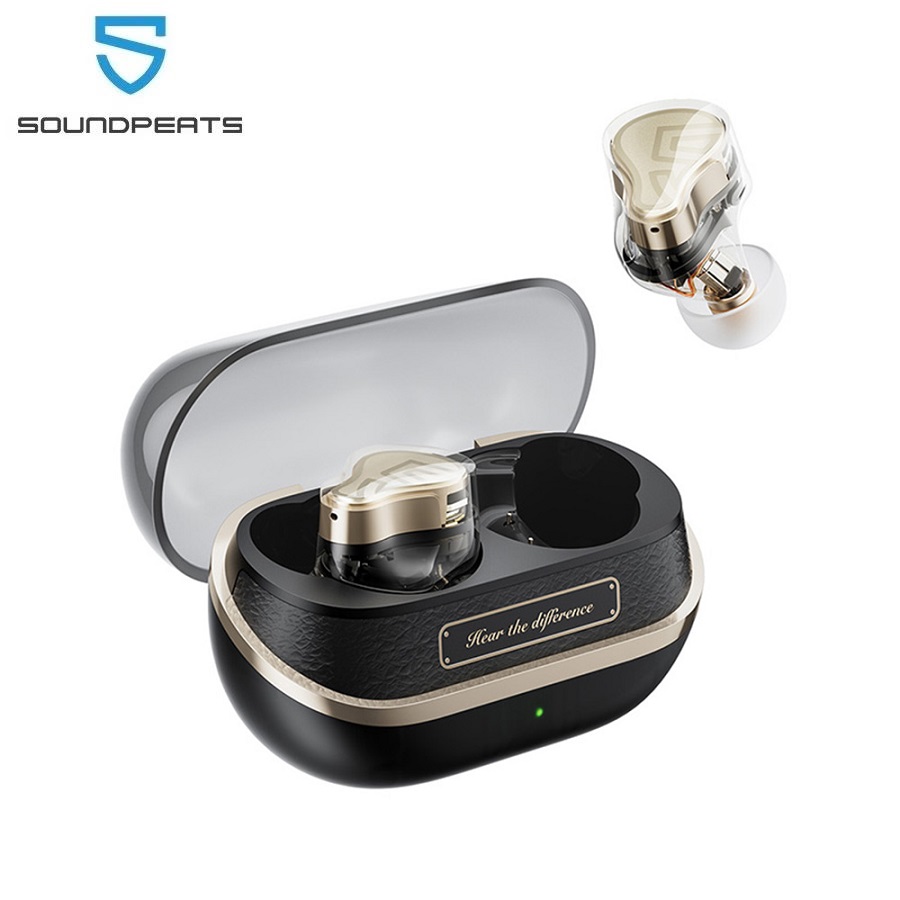 Planar Magnetic Iem Earphones - Słuchawki bezprzewodowe Bluetooth SoundPEATS H3, hybrydowe