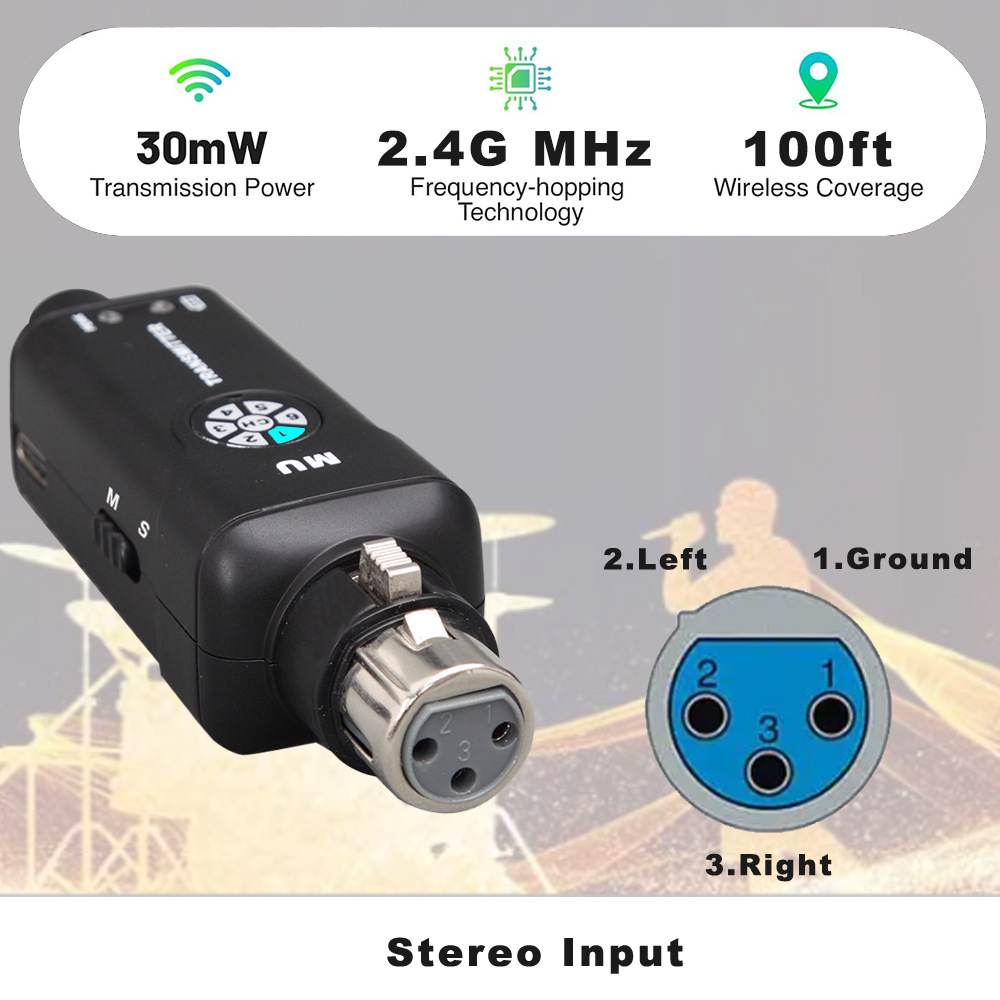 2.4G Bezprzewodowy system moni – In Ear Monitors For Singers recenzja i cena